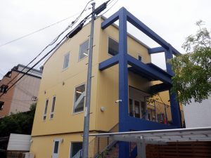 2019年9月　京都市K社様　外壁プレミアムシリコン塗装